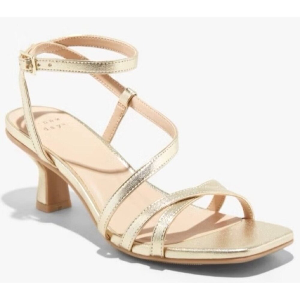 A New Day Women's Irena Strappy Heels Size 7.5 NWT